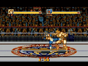 Saturday Night Slammasters (Europe) screen shot game playing